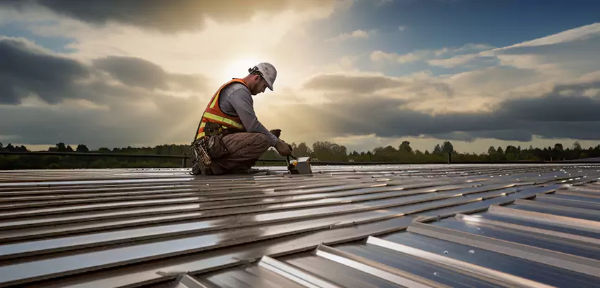Commercial Roof Restoration in Arlington Heights