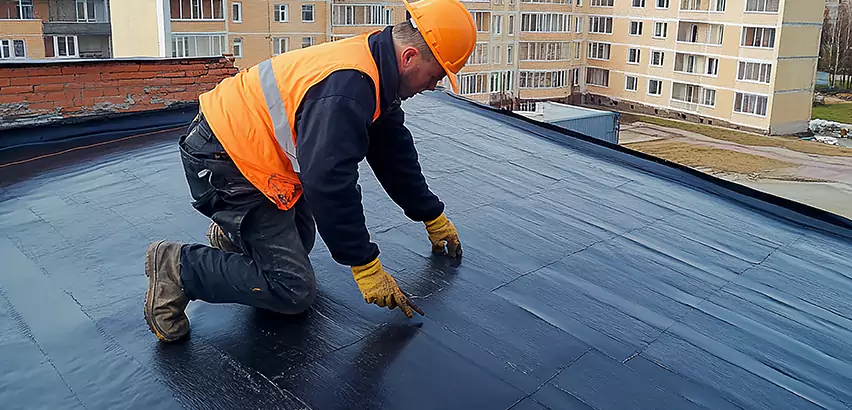 EPDM RV Roof Replacement in Arlington Heights