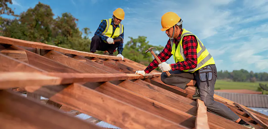 Sagging Eaves Repair in Arlington Heights