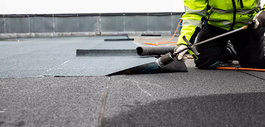 TPO Walkway Pad Installation in Arlington Heights